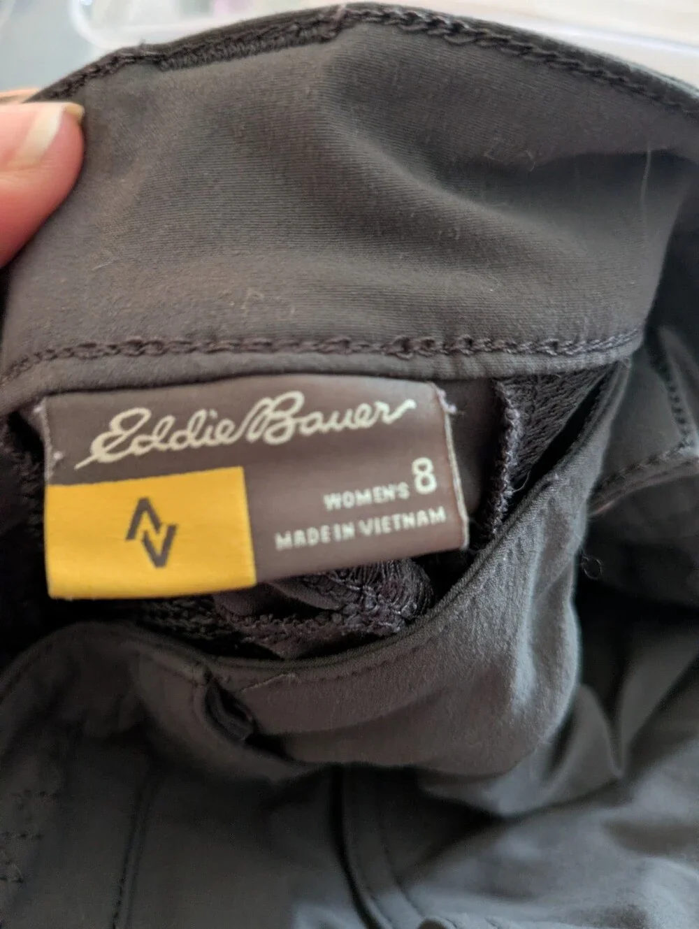 Eddie Bauer Travex Cropped Cargo Pants In Gray Women's Size 8